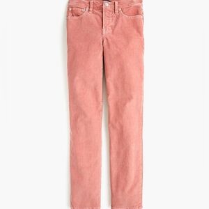 J. Crew Vintage slim-straight corduroy pant, Vintage Quartz, Size 36 (JC81)